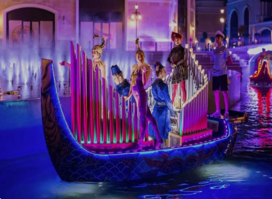 City of Side: Land of Legends Night Show & Hotel Transfer - Shopping, bars, and the 5D cinema