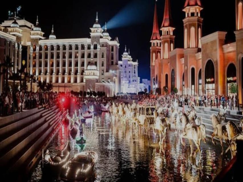 City of Side: Land of Legends Night Show & Hotel Transfer - Arriving at the Land of Legends complex
