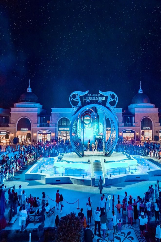 City of Side: Land of Legends Transfer & Boat Parade Show - Leaving Side by hotel minibus