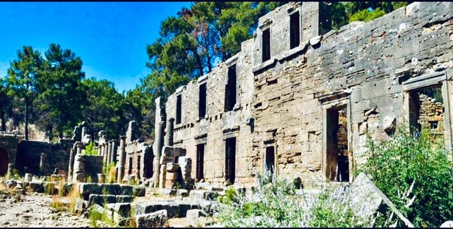 City of Side: Mix Tour History, Nature, Culture Mosque Visit - Green Canyon and the orange grove