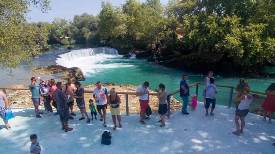 City of Side: Mix Tour History, Nature, Culture Mosque Visit - What the coach day feels like