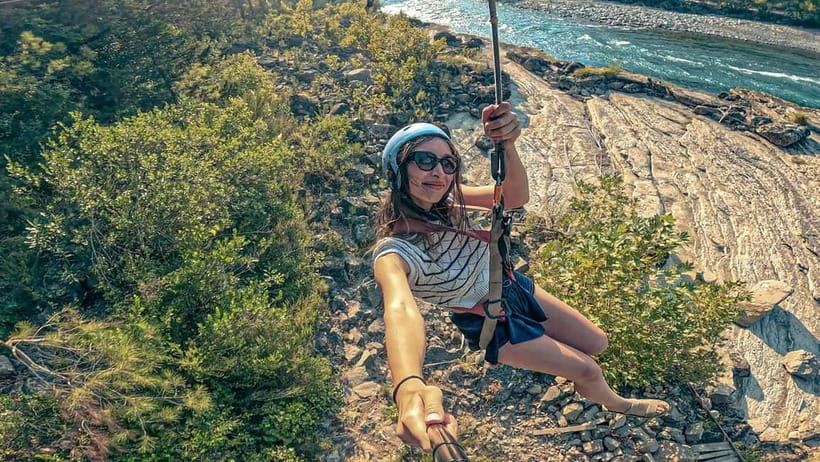 City of Side: Quad, Buggy, Rafting & Zipline Tour with Lunch - Cold water and a serious rafting run