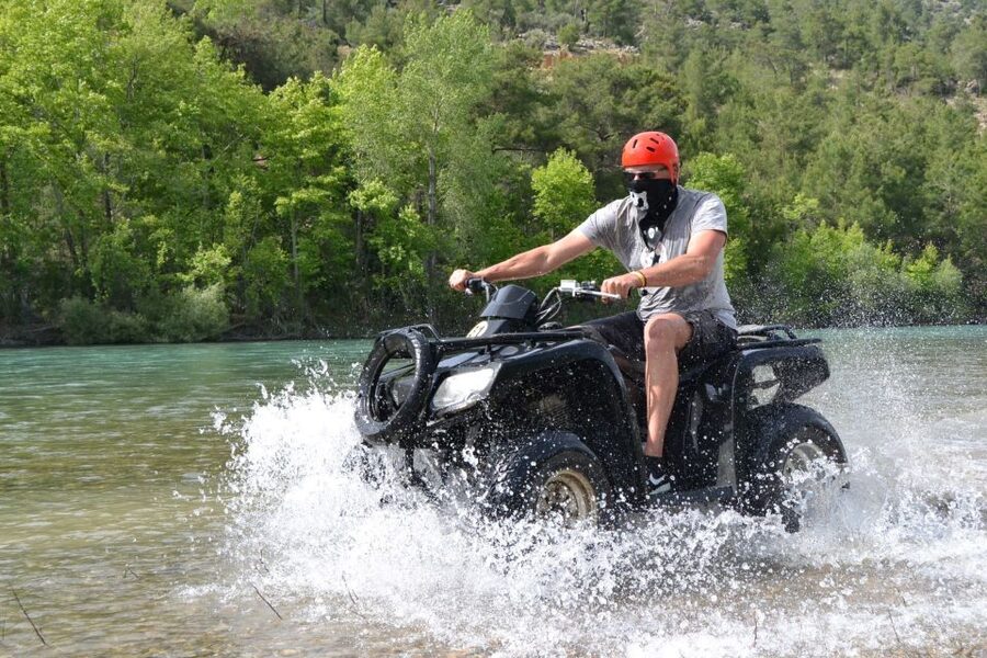 City of Side: Quad Safari Tour - Getting used to your 250cc quad