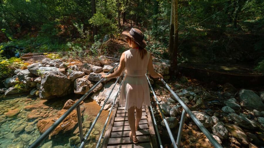 City of Side: Sapadere Canyon & Alanya Tour with Lunch - Walking the wooden paths through the Taurus Mountains