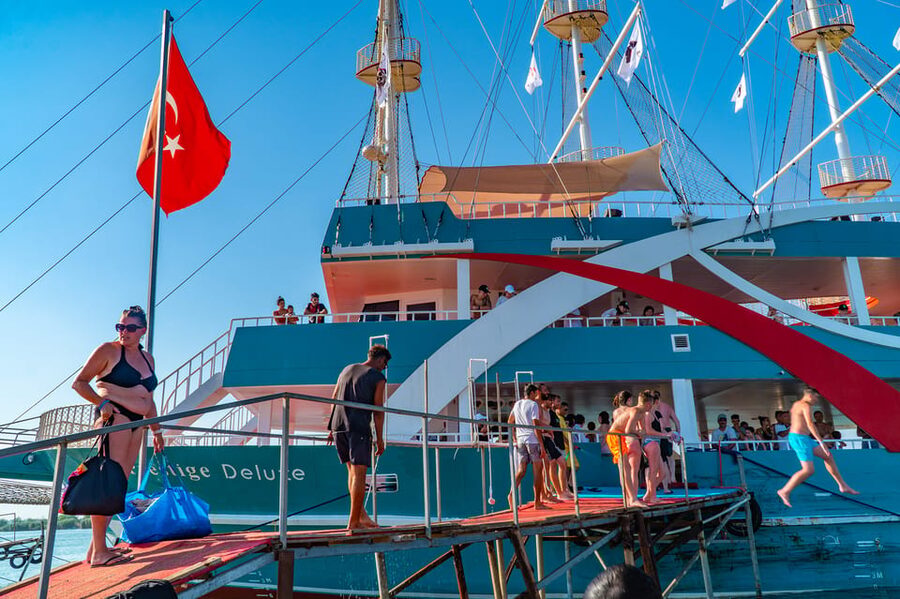 City of Side: Sightseeing Cruise w/ Swim Stops & Foam Party - What the $16 price really covers
