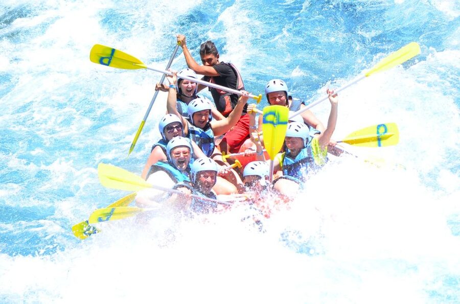 City of Side: Whitewater Rafting in Koprulu Canyon - The morning bus ride from the resort coast