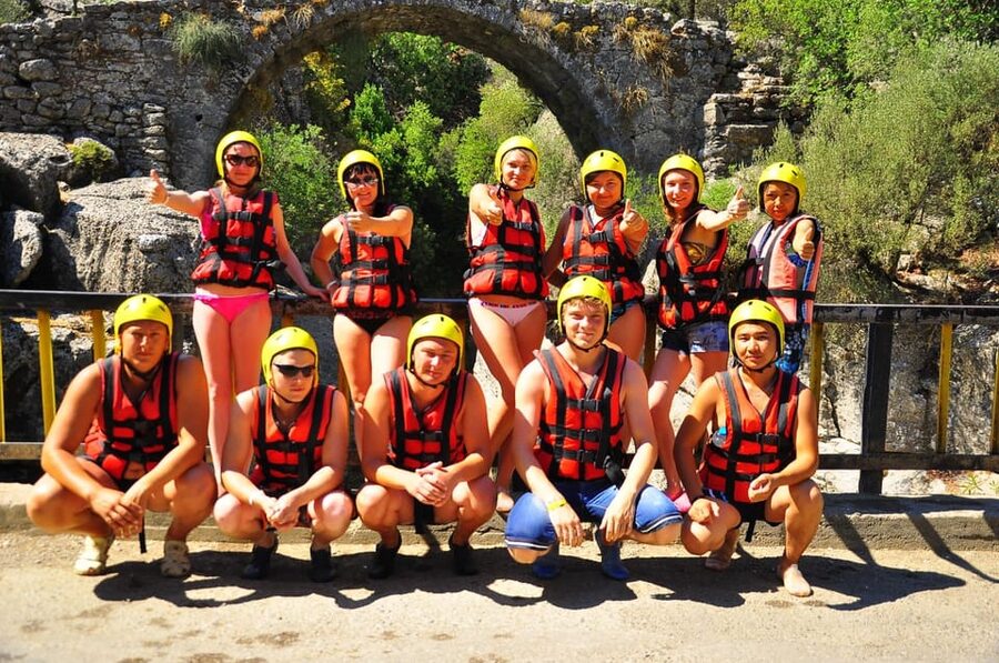 City of Side: Whitewater Rafting with Lunch - Getting ready for the river