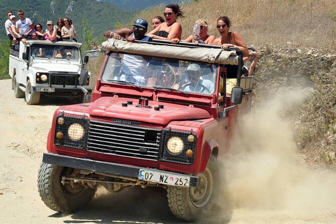 Discover the Taurus Mountains with Alanya Jeep Safari Tour - Family fun, group energy, and physical demands