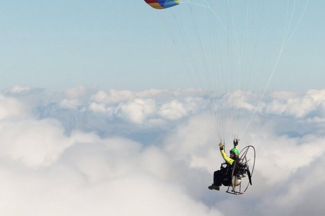Experience Excitement With Paramator or paragliding. - A first flight for cautious adventurers