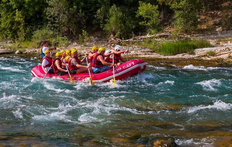 Family Rafting at Koprulu Canyon w/Lunch and Hotel Transfer - From Side to Köprülü Canyon National Park