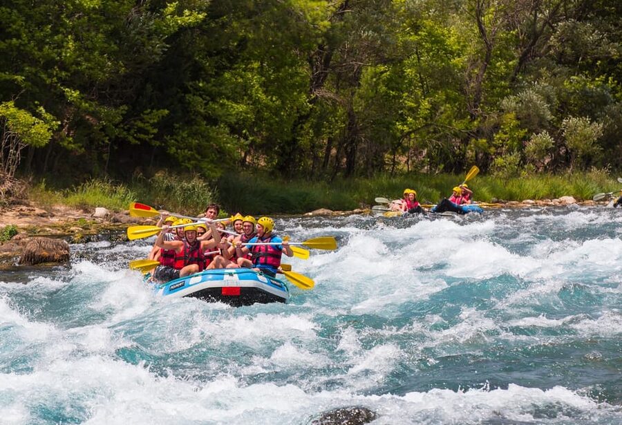 Family Rafting at Koprulu Canyon w/Lunch and Hotel Transfer - Oluk Bridge and the canyon setting