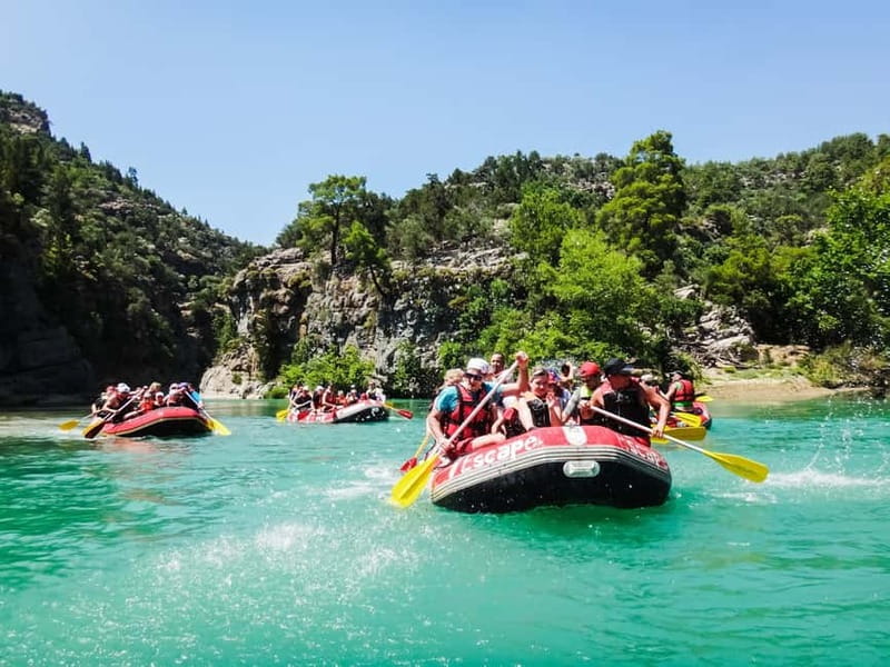 Family Rafting at Koprulu Canyon w/Lunch and Hotel Transfer - What to pack for a wet day