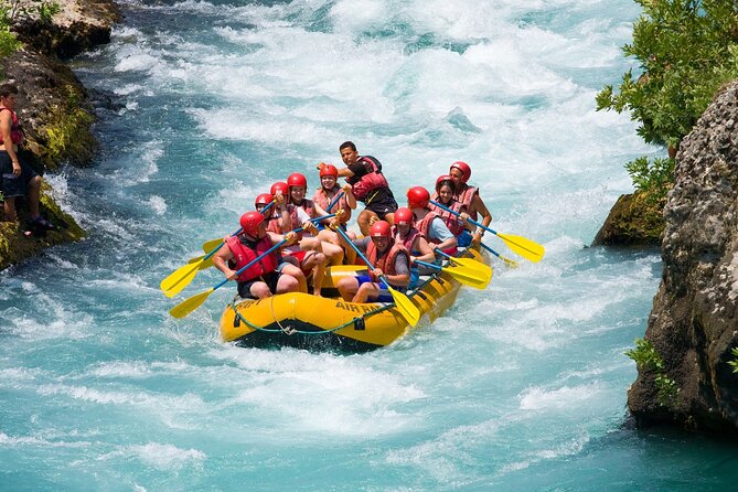 Family Rafting Trip at Köprülü Canyon Incl. Lunch from Side - Four hours on the river, from rapids to quiet water
