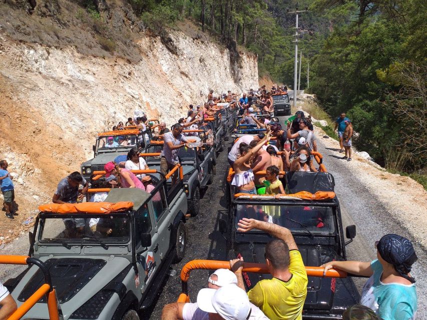 From Alanya: Jeep Safari Tour with Lunch at Dim River - Swimming, slides, and time to relax