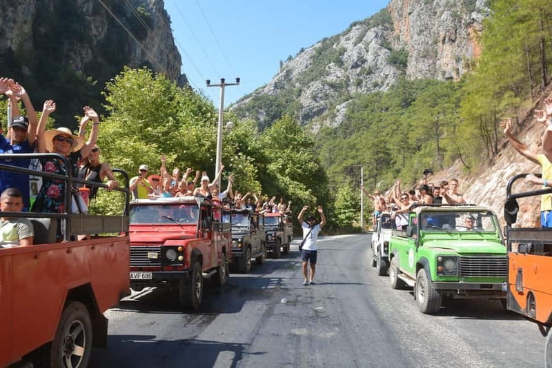 From Alanya: Jeep Safari with Lunch, Dim River & Cave - A half-day escape from Alanya