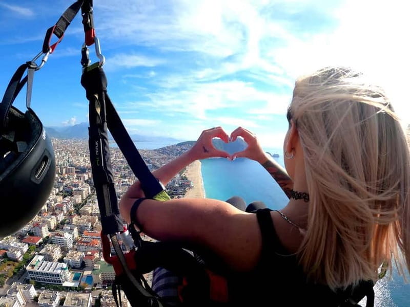 From Antalya: Alanya Paragliding Experience with Beach Visit - Checking in before the flight
