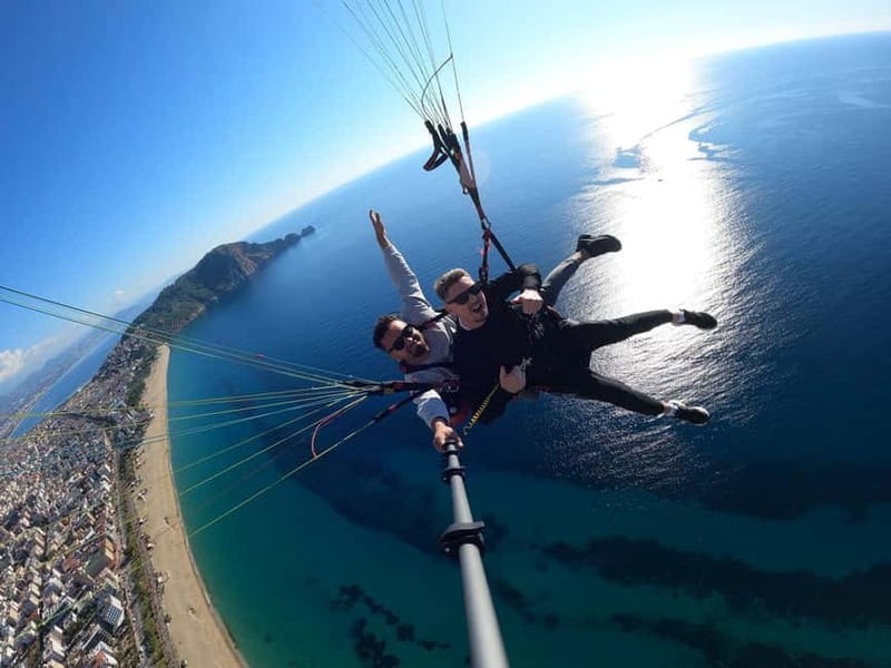From Antalya: Alanya Paragliding Experience with Beach Visit - The mountain launch above Cleopatra’s Bay