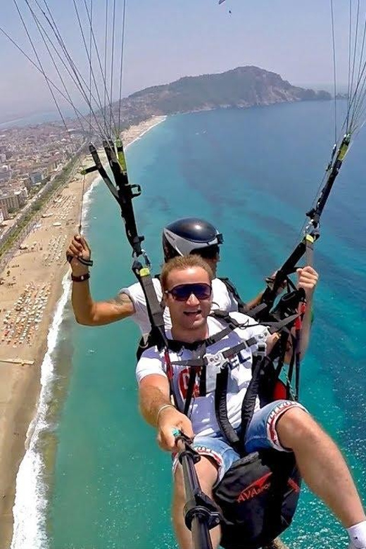 From Antalya, Belek, Side Alanya Paragliding Experience - The briefing before the mountain road