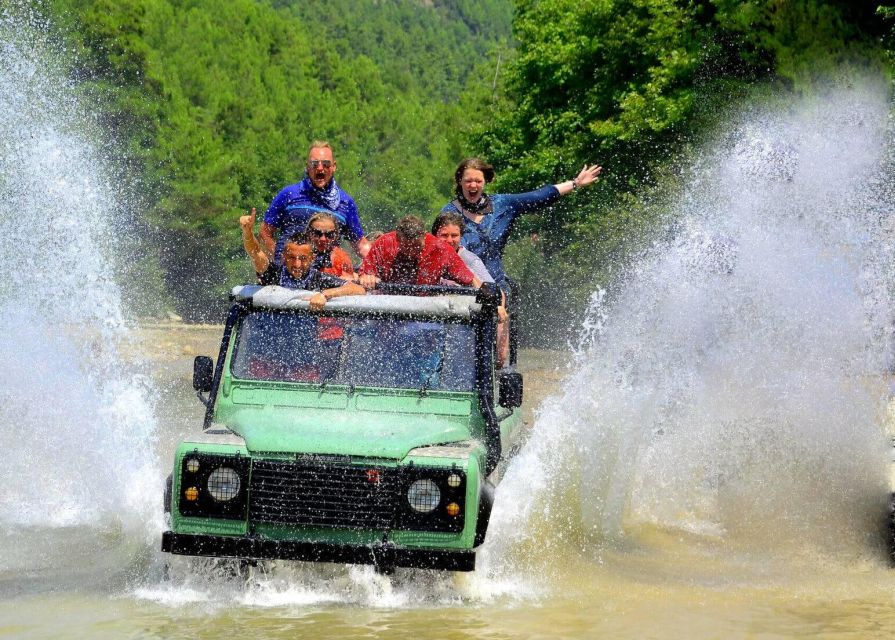 From Antalya: Full-Day Jeep Safari with Lunch and Transfer - Water guns, forest roads, and a very wet ride