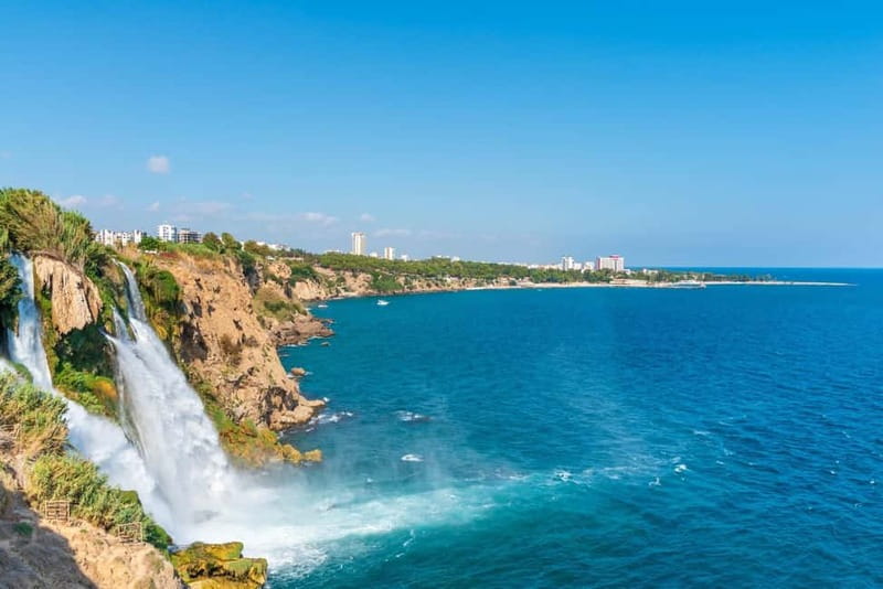 From Antalya: Half-Day Boat Tour to Düden Waterfalls - Reaching Antalya’s Lower Düden by boat