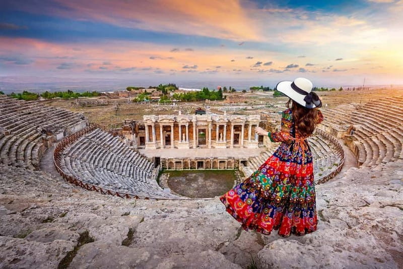 From Antalya/Kemer: Pamukkale & Hierapolis Day Trip w/Meals - Three hours among Pamukkale and Hierapolis