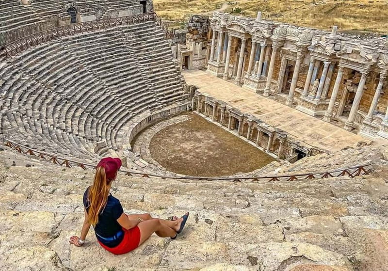 From Antalya/Kemer: Pamukkale & Hierapolis Day Trip w/Meals - Hierapolis, the ancient spa city above the springs