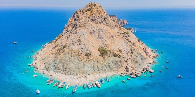 From Antalya/Kemer: Suluada Island Boat Trip with Sunset - Suluada’s beaches, coves, and photo stops