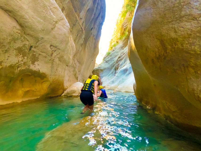 From Antalya: Koprulu Canyon Rafting and Zip Line Adventure - Scrambling, natural slides, and a short zip line
