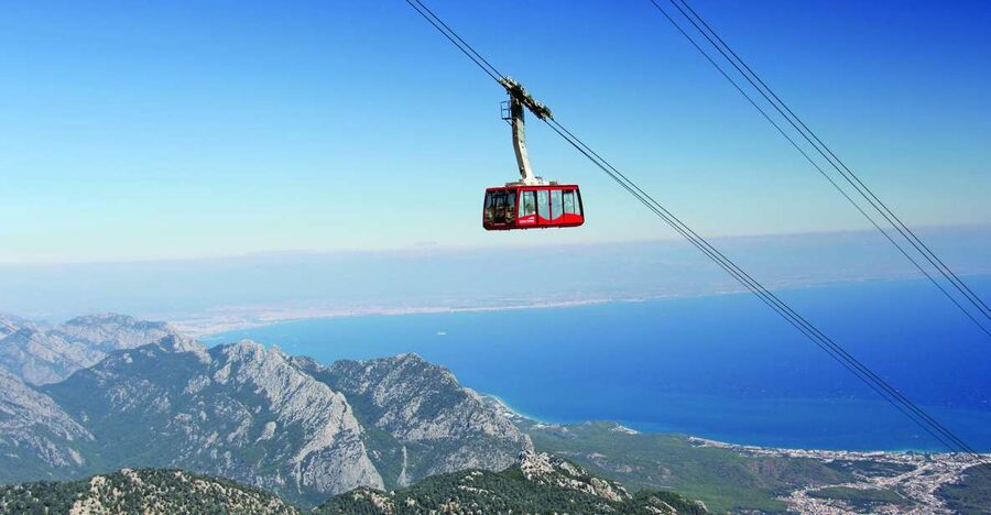 From Antalya or Kemer: Olympos Cable Car Ticket - What you see from Mount Tahtalı