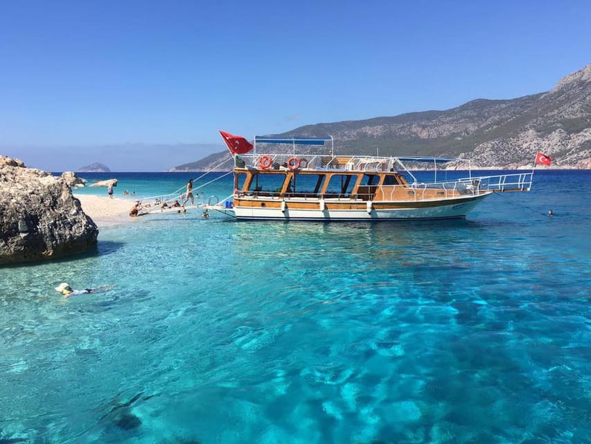 From Antalya: Suluada Island Boat Trip with Lunch - Suluada Island and its clear swimming water