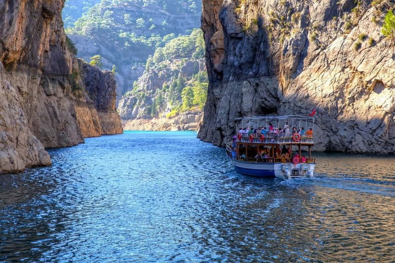 From Belek: Green Canyon Boat Trip with Lunch and Drinks - The 14 km Grand Canyon cruise