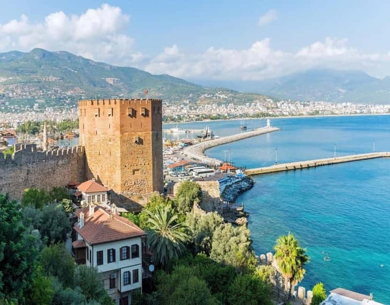 From City of Side: Alanya Tour with Lunch, Boat & Cable Car - From Side to Alanya in one long day