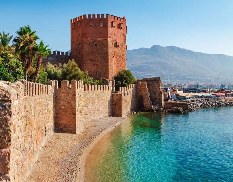 From City of Side: Alanya Tour with Lunch, Boat & Cable Car - Cleopatra Beach and Damlataş Cave