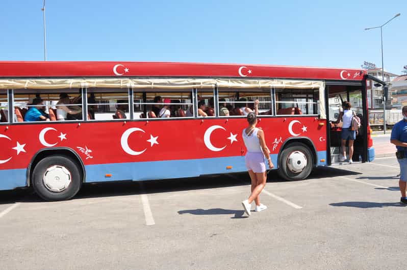From City of Side: Cabrio Bus Safari & Boat Tour with Lunch - A $20 Route Beyond Side
