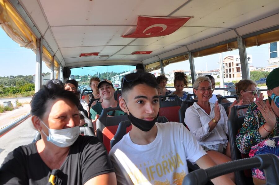 From City of Side: Cabrio Bus Safari & Boat Tour with Lunch - Leaving Side for the Taurus Mountains