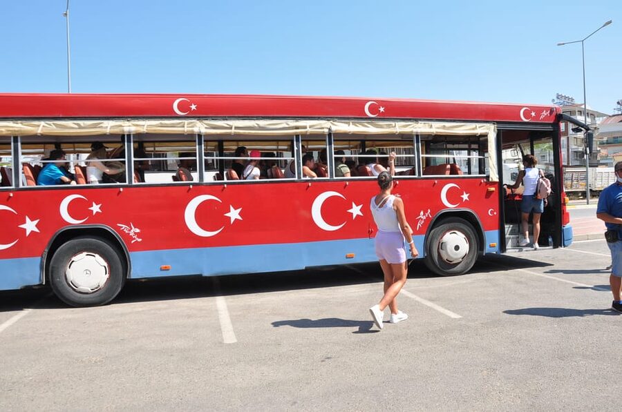 From City of Side: Cabrio Bus Safari & Boat Tour with Lunch - The Green Lake Boat Trip