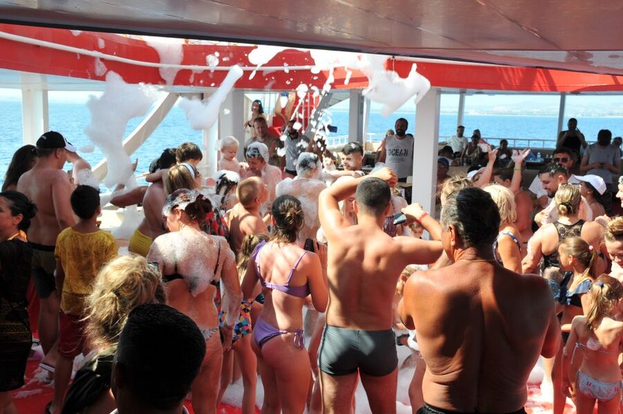 From city of Side: Full-Day Manavgat Boat Trip with Transfer - A seven-hour outing built around cold river water