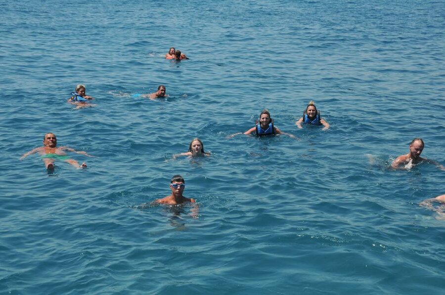 From city of Side: Full-Day Manavgat Boat Trip with Transfer - Swimming where the Manavgat River meets the sea