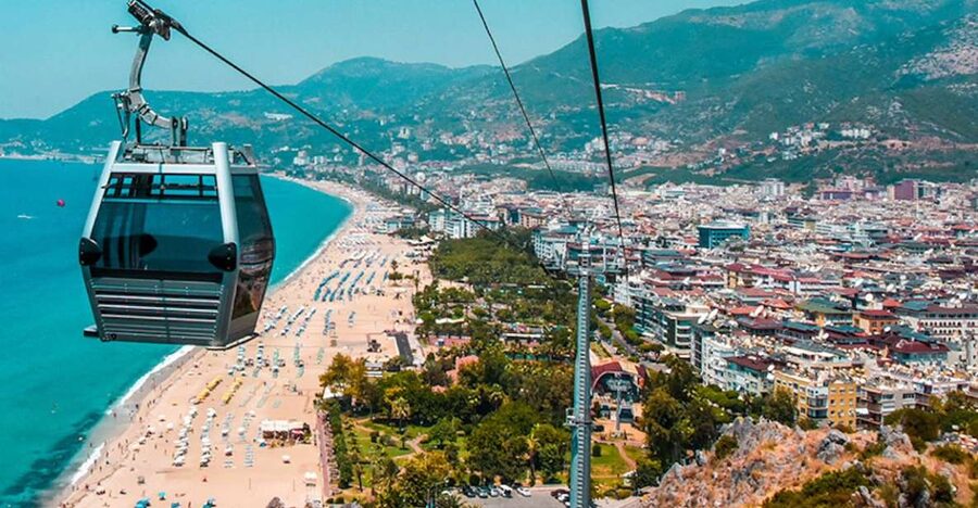 From city of Side: Guided Day Trip to Alanya City - Alanya Castle and the view from above