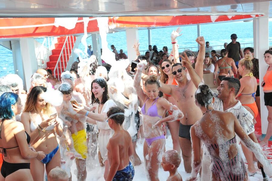 From city of Side: Half Day Boat Tour with Lunch - Dolphins, coastal views, and the luck factor