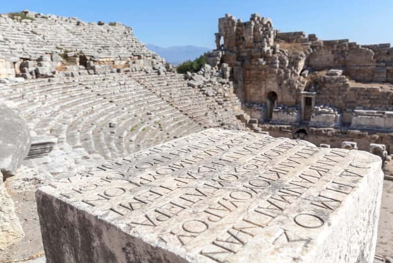 From City of Side: Perge, Aspendos & Kurşunlu Waterfall Trip - Key points at a glance
