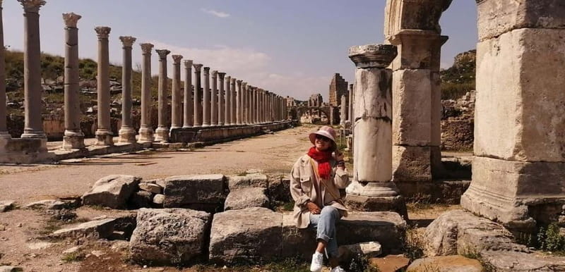 From City of Side: Perge, Aspendos & Kurşunlu Waterfall Trip - Perge: two hours among wide Roman streets