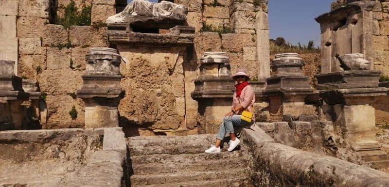 From City of Side: Perge, Aspendos & Kurşunlu Waterfall Trip - The Aspendos Bridge and a Roman engineering lesson