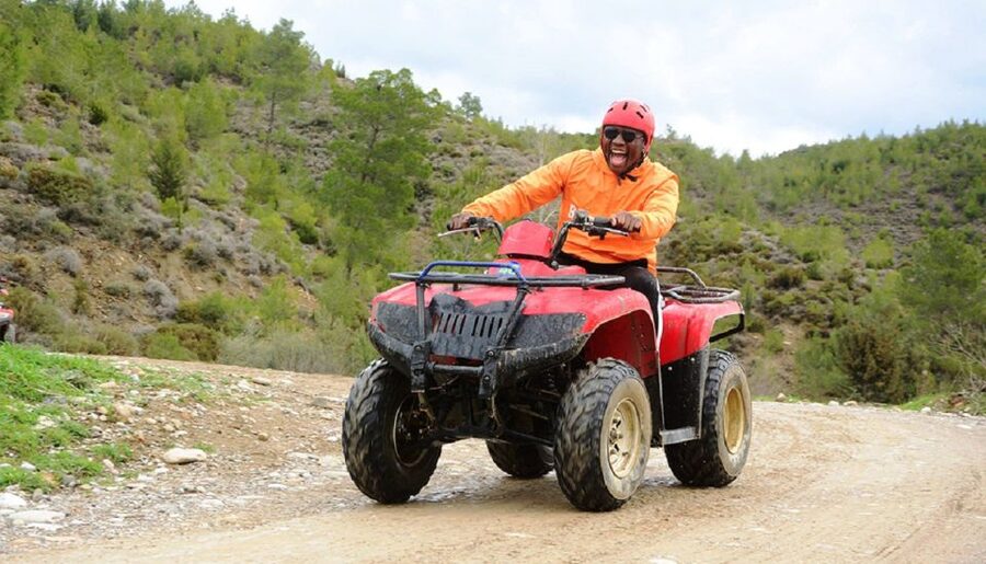 From city of Side: Taurus Mountains Quad ATV Tour - A muddy introduction to the Taurus Mountains