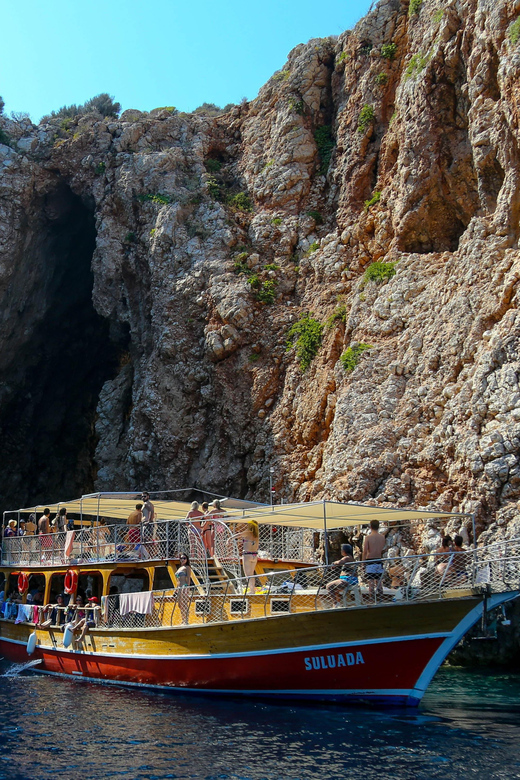 From Kemer, Antalya, Belek: Adrasan Suluada Island Boat Tour - The first swim near Suluada