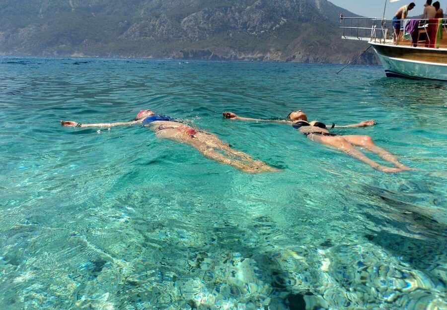 From Kemer, Antalya, Belek: Adrasan Suluada Island Boat Tour - Lunch aboard the boat