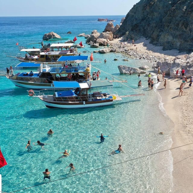 From Kemer, Antalya, Belek: Adrasan Suluada Island Boat Tour - Maldives Bay and the second chance to swim