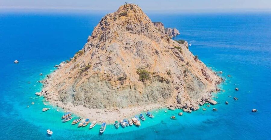 From Side/Alanya: Suluada Island Boat Trip with Lunch - The road from Side or Alanya takes patience