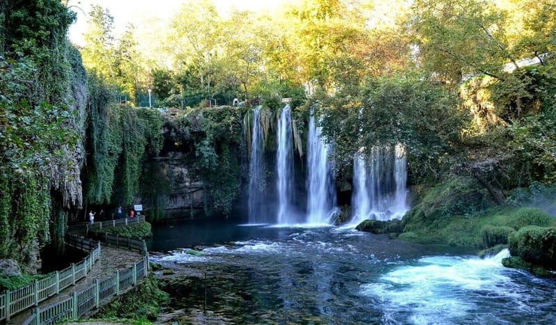 From Side: Antalya City Tour w/Boat Trip, Old Town&Waterfall - Lunch and the Turkish food break