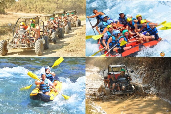 From Side: Rafting & Buggy Safari & Zıplayn with Lunch & Transfer - From Side to Köprülü Canyon by 9 a.m.